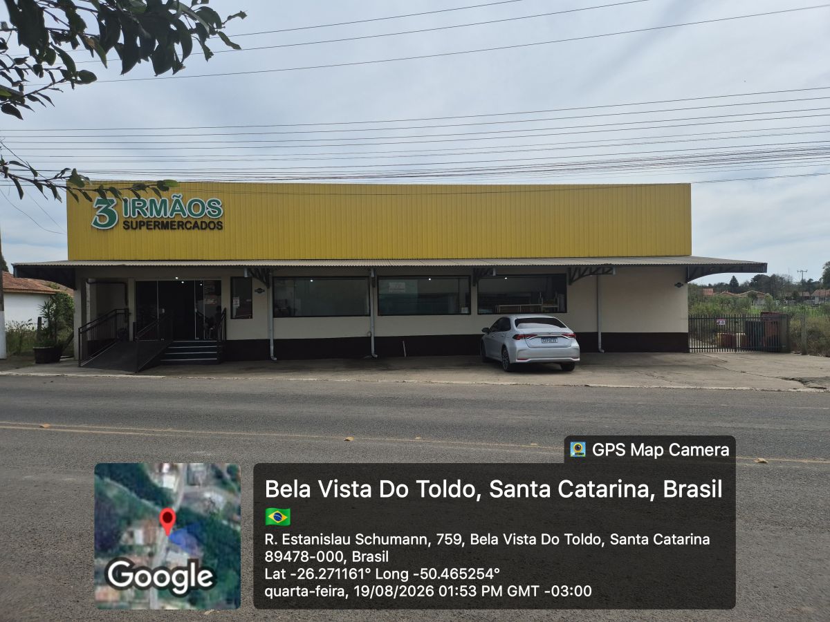 Imagem do Supermercado 3 Irmãos em Bela Visa do Toldo SC - VENDA E OU ALUGA