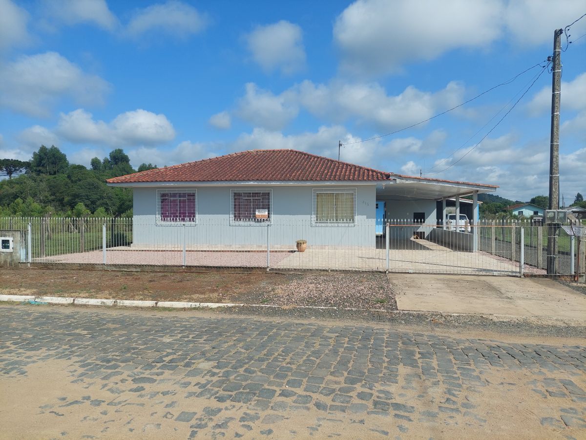 imóvel 2 casas de Alvenaria  - no mesmo lote no Bairro São Cristóvão -Três Barras SC